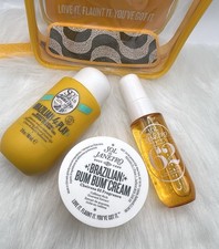 SOL DE JANEIRO BRAZILIAN BUM BUM JET SET BODY CARE KIT CHEIROSA 62 PERFUME MIST.