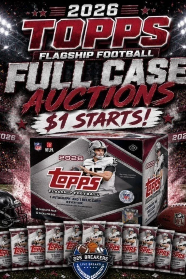 FLAGSHIP FOOTBALL AUCTIONS $1 STARTS!