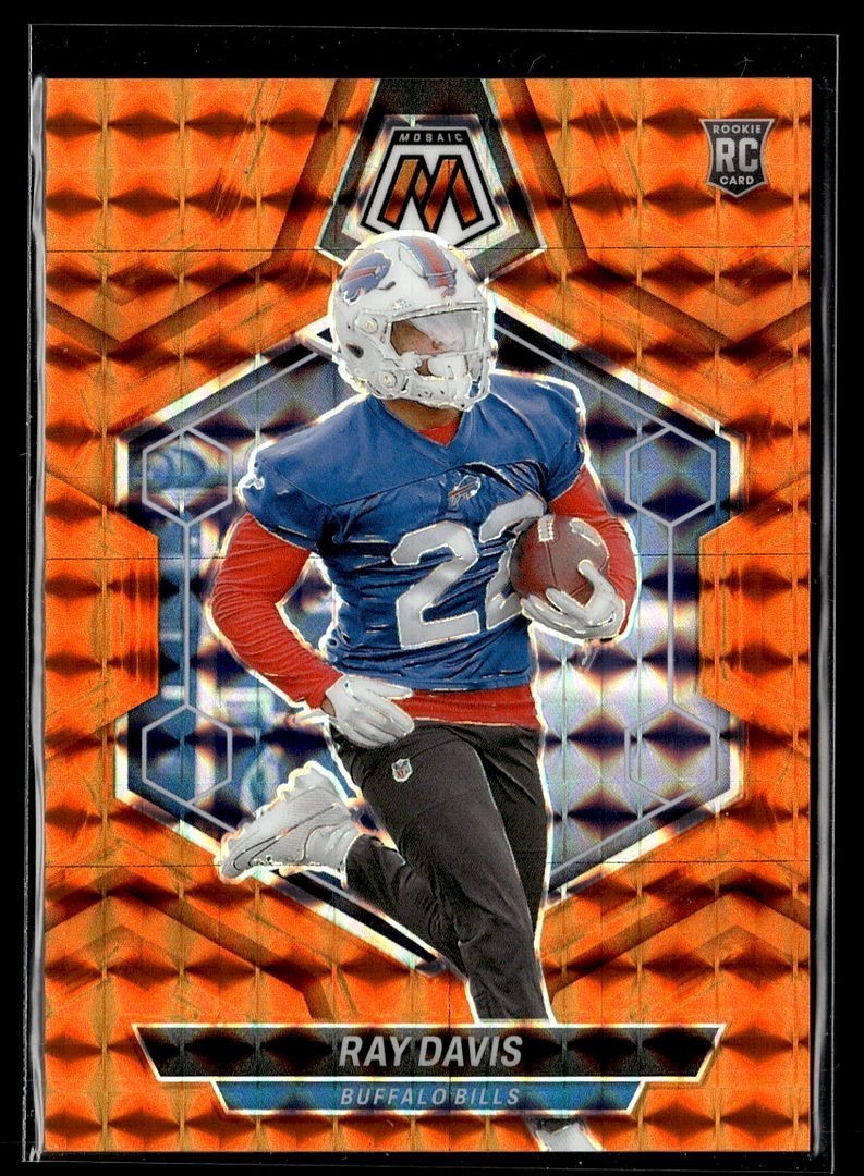 2024 MOSAIC ORANGE /199 ROOKIE 387 Ray Davis Buffalo Bills