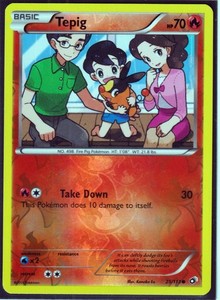 2013 TEPIG 25/113 Legendary Treasures Pokemon REVERSE HOLO