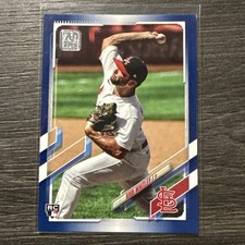 2021 Topps Series 1 - Kodi Whitley - St. Louis Cardinals - ROYAL BLUE - RC  #145