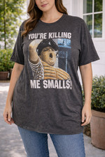 The Sandlot You’re Killing Me Smalls Graphic T Shirt Gray Soft gray graphic tee