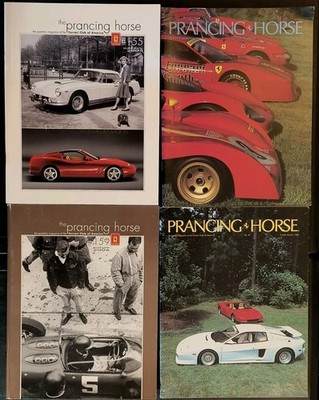 The Prancing Horse Official Ferrari Magazine 2005/2006 1987 Lot Of 4 Testarossa