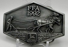 JOHN DEERE 1992 FFA Belt Buckle 1 of 500 Limited