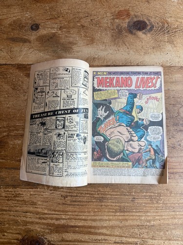 X-Men #36 Marvel Comics 1967 Silver Age Mekano Appearance M - Picture 6 of 17