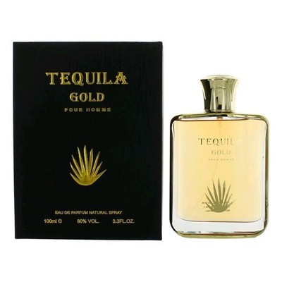 Tequila Gold Eau De Parfum 3.4 oz For Men | Long Lasting Woody Fragrance