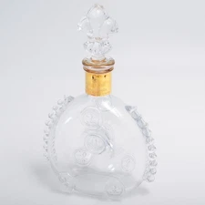 Empty bottle Remy Martin Louis XIII Baccarat crystal bottle interior