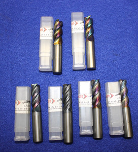 SharpCarb Cheetah (5) 42-3500 & (1) 42-3501  End Mill for CNC Milling