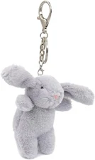 Mini Bunny Plush Keychain for Backpack, Purse Charm Gift for Women