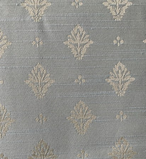 SALE Readymade Curtains 90 x 90 inches Duck Egg / Gold Ring Top Fully Lined 