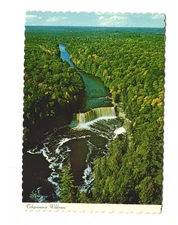 Tahquamenon Wilderness In Michigan's Upper Peninsula vintage postcard unposted