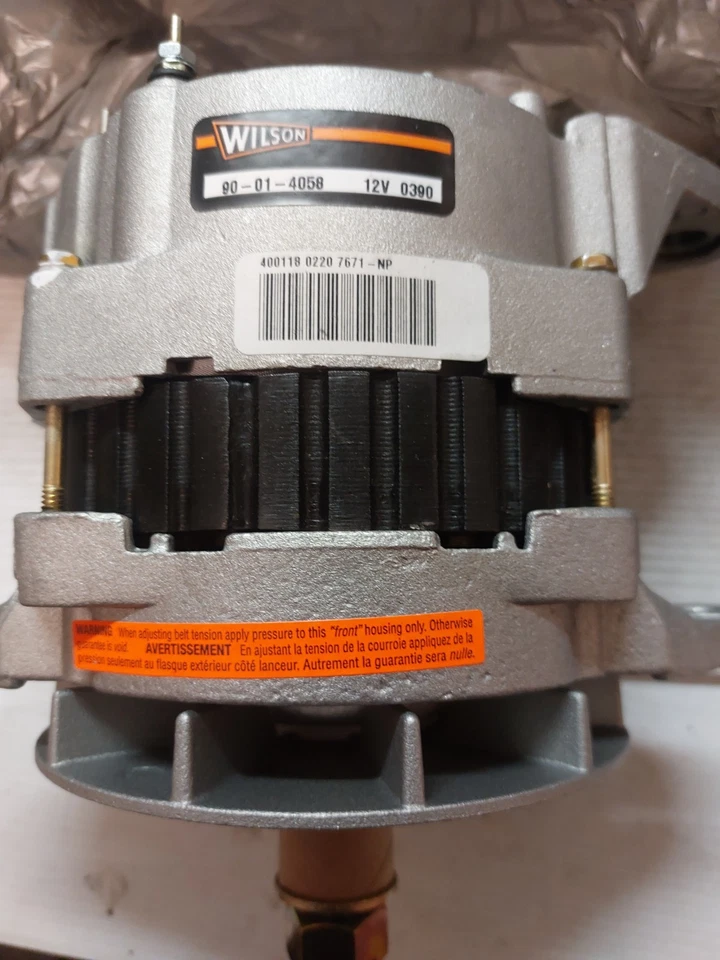 1988-1999 Ford International Medium/Heavy Duty Alternator 90-01-4058 Wilson - Image 3 of 4