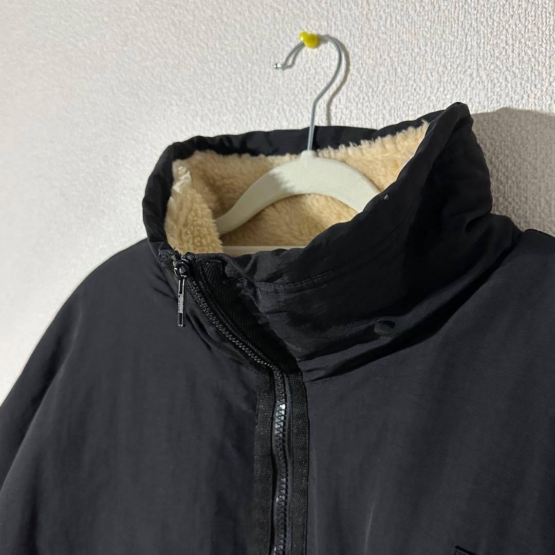 Java Reversible Half Zip Nylon Boa Jacket - image 5