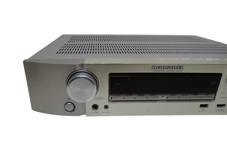 ⭐ Marantz NR1607 Surround 7.2-Kanal AV Receiver Tuner Internet Radio defekt ⭐ - Bild 4 von 4