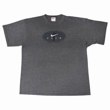 Rare Vintage Nike Tour T Shirt 90s Gray Men’s Size XL Made In USA White Tag Nike