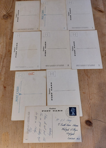 Rex Postcards 9x Seaside Saucy Postcards by REX in very good condition Job Lot no 1 ...