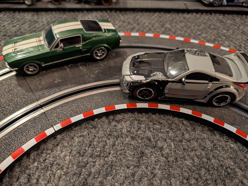Carrera Go Fast And Furious Nissan 350z And Mustang