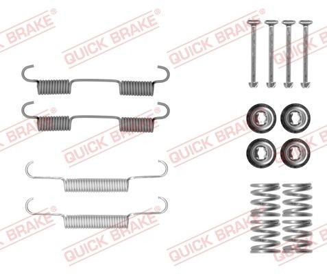 Quick Brake ZubehöRsatz, Feststellbremsbacken 105-0896 FüR MERCEDES-BENZ-image
