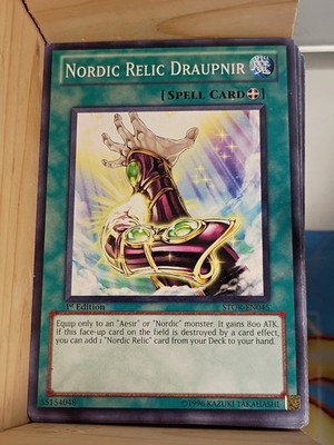 Nordic Relic Draupnir STOR-EN045 Storm of Ragnarok 1st Edition