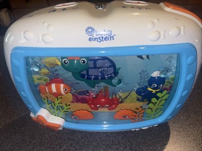 Baby Einstein Sea Dreams Soother Musical Crib Toy Aquarium Light Sound 90609