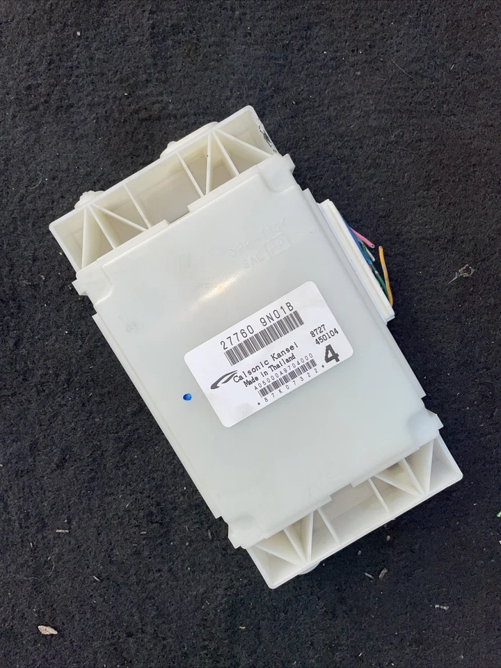 2009-2010 年日产 Maxima 空调温度控制模块 27760 9N01B 原始设备制造商 #E6 — 第 3/4 张图片
