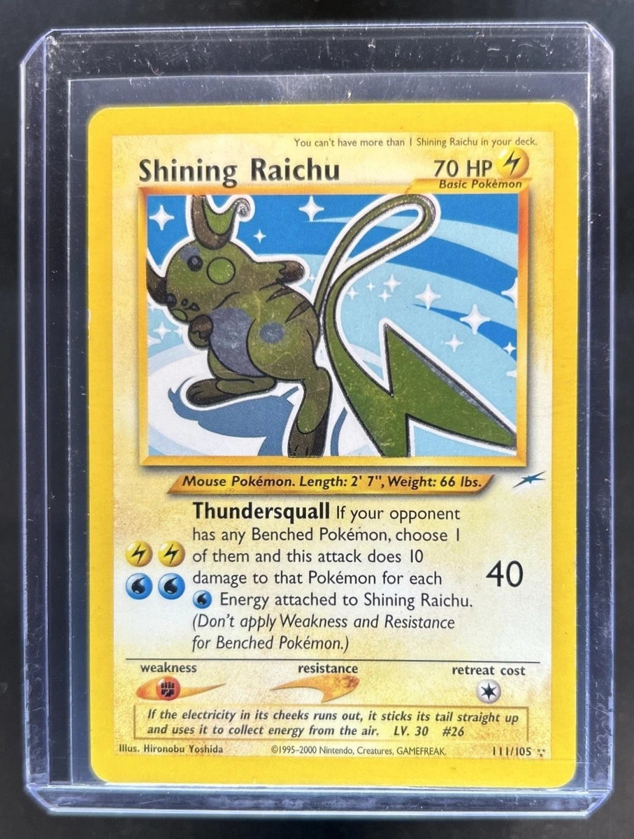 Shining Raichu for sale | eBay