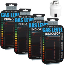 4 PCS Magnetic Gas Level Indicator - Reusable Propane Tank Gauge for Home Kitche