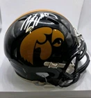 Jack Campbell Autographed Iowa Hawkeyes On Field Mini Helmet