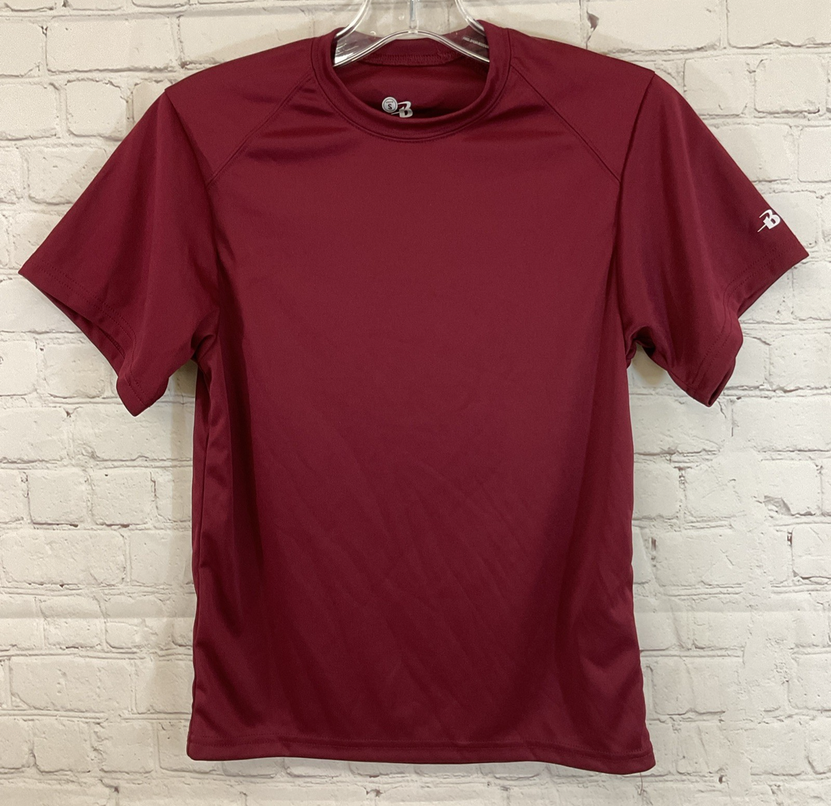 Badger Sports 76619 Youth 100% Polyester Soccer Shirt Maroon Small