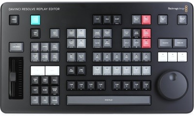 Blackmagic Design DaVinci Resolve Replay Editor Panel
