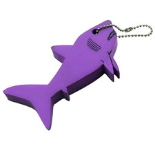 Floating Keychain for Boat Keys Marine Fishing Float Key Chain in Shark Style...