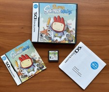 Nintendo DS Super Scribblenauts w/ Manual Works Great Smoke Free Home