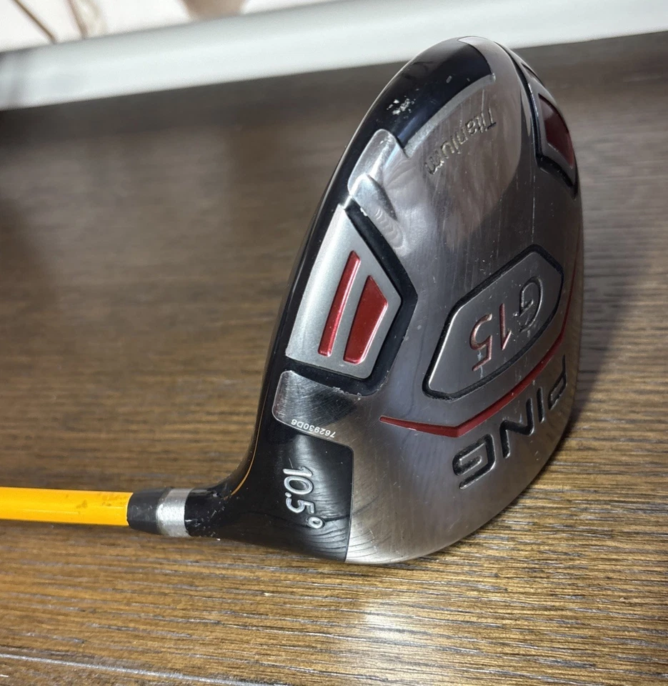 PING G15 Golf Driver 10.5° | 65 Gold Low Torque Stiff Flex | RH | Grips Ok | 45” - Image 2 of 4