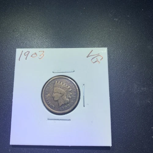 Indian Head Penny Lot of "1"VERY NICE 1903 GOOD OR BETTER° $ FREE SHIPPING $#230