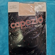 Vintage Capezio Tights Full Foot X Tall Theaterical Pink 155-180 Lbs Sissy Hose