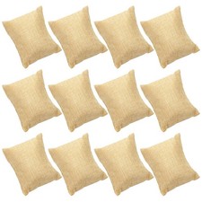 Linen Bracelet Watch Pillow Jewelry Pillows Small Bangle Cushions for Displays