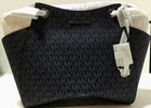 Michael Kors 35T4STVE3B Jet Set Large Two-Tone Signature