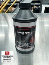 NEW GENUINE TOYOTA DOT3 BRAKE FLUID 12oz
