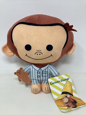 Curious George Pajamas PJ s Plush  / Teddy Bear / Limited Edition / BRAND NEW