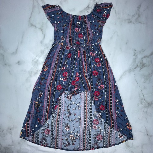 Art Class Floral Jumper Shorts with Top & Open Long Skirt US Dress Size S (6/6X) - Picture 2 of 11