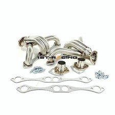 Pair Exhaust Headers For Chevy Small Block Sbc V8 265 283 305 307 327 350 383 Pair Exhaust Headers For Chevy Small Block Sbc V8 265 283 305 307 327 350 383