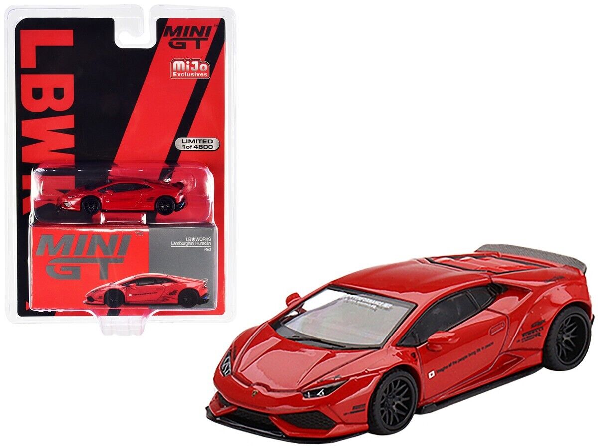 1/64 TSM MINI GT Lamborghini Huracan LB WORKS Liberty Walk 1/64 TSM MINI GT Lamborghini Huracan LB WORKS Liberty Walk
