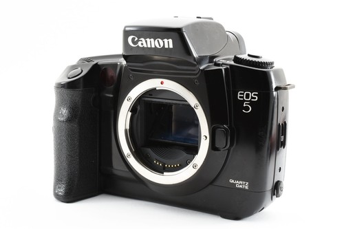 《 Near MINT w/ Strap 》 Canon EOS 5 35mm SLR Film Camera Black From Japan - Picture 9 of 20