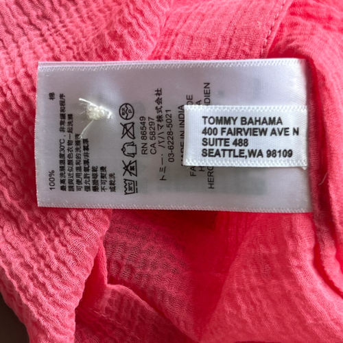 TOMMY BAHAMA Women's Lana Bay Gauze Top 3/4 Sleeve Tutti Frutti Size L (New) - Picture 8 of 11