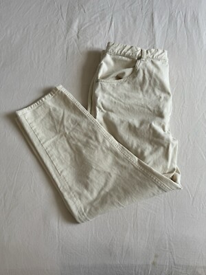 Kotn 16 Kotn Beige Jeans Denim Pants Woman Egypt Cotton Weekend Look white