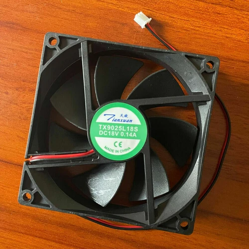 15 TX9025L18S 18V 0.14A 9CM 9025 refrigerator cooling fan 2pin