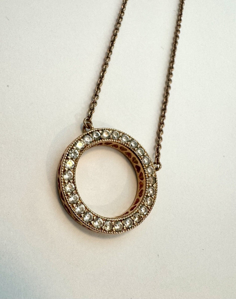 Pandora Necklace Circle Of Sparkle Pandora Rose Circle Of