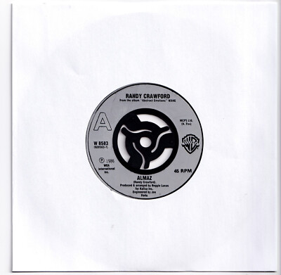 (nS99) Randy Crawford, Almaz - 1986 - 7'' vinyl