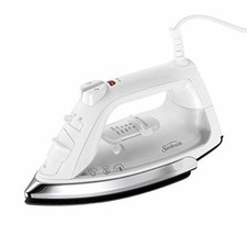 Sunbeam Classic 1200 Watt Mid-size Anti-drip Non-stick Soleplate Iron White