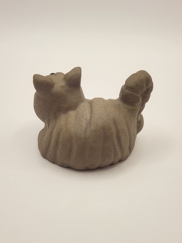 Pottery Craft Clay Menagerie Cheshire Cat Romeow Figur - Bild 6 von 11